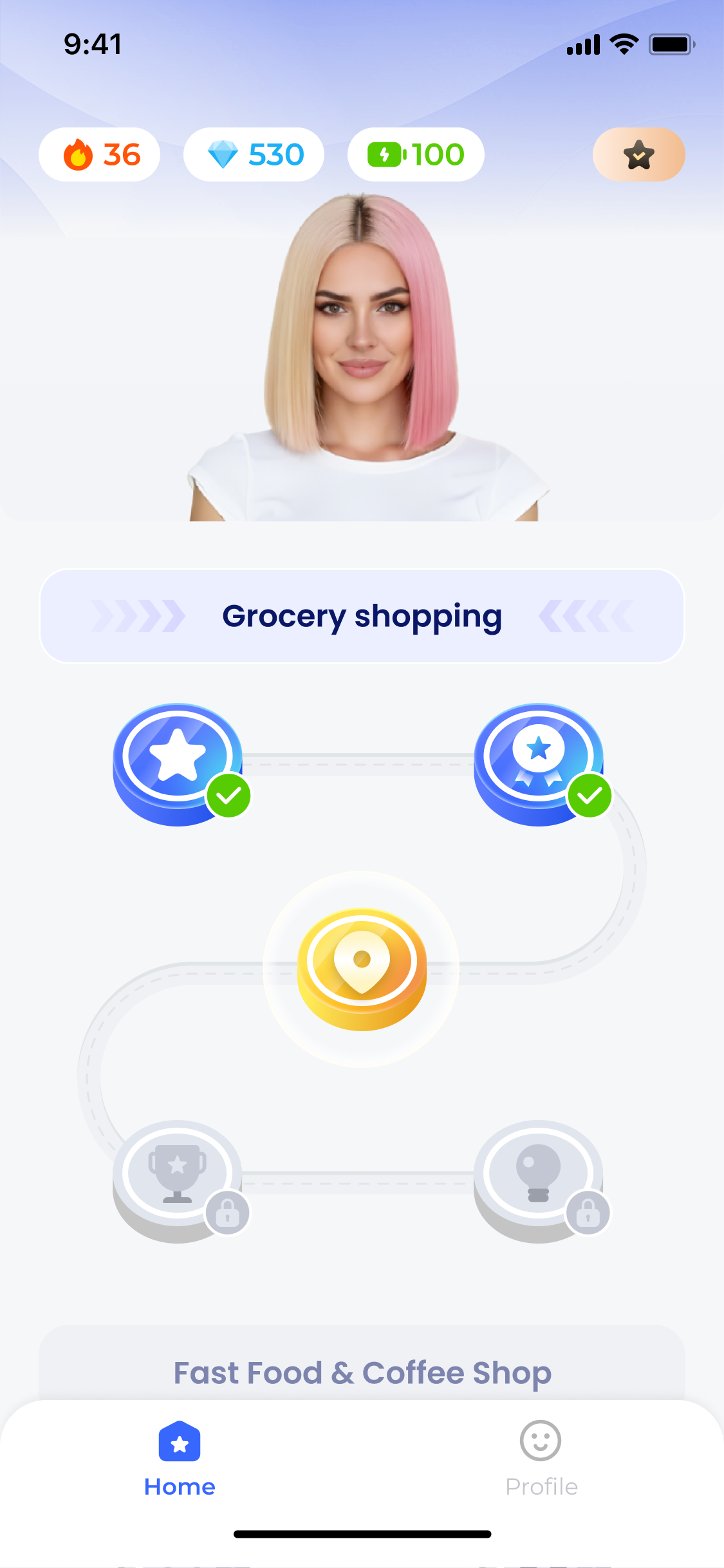 SpeakUp App Interface 1